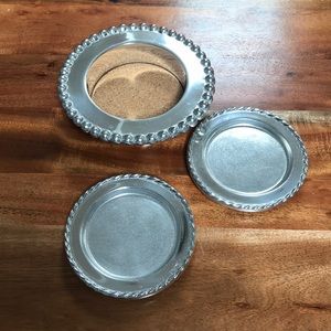 Mariposa Wine Coaster set